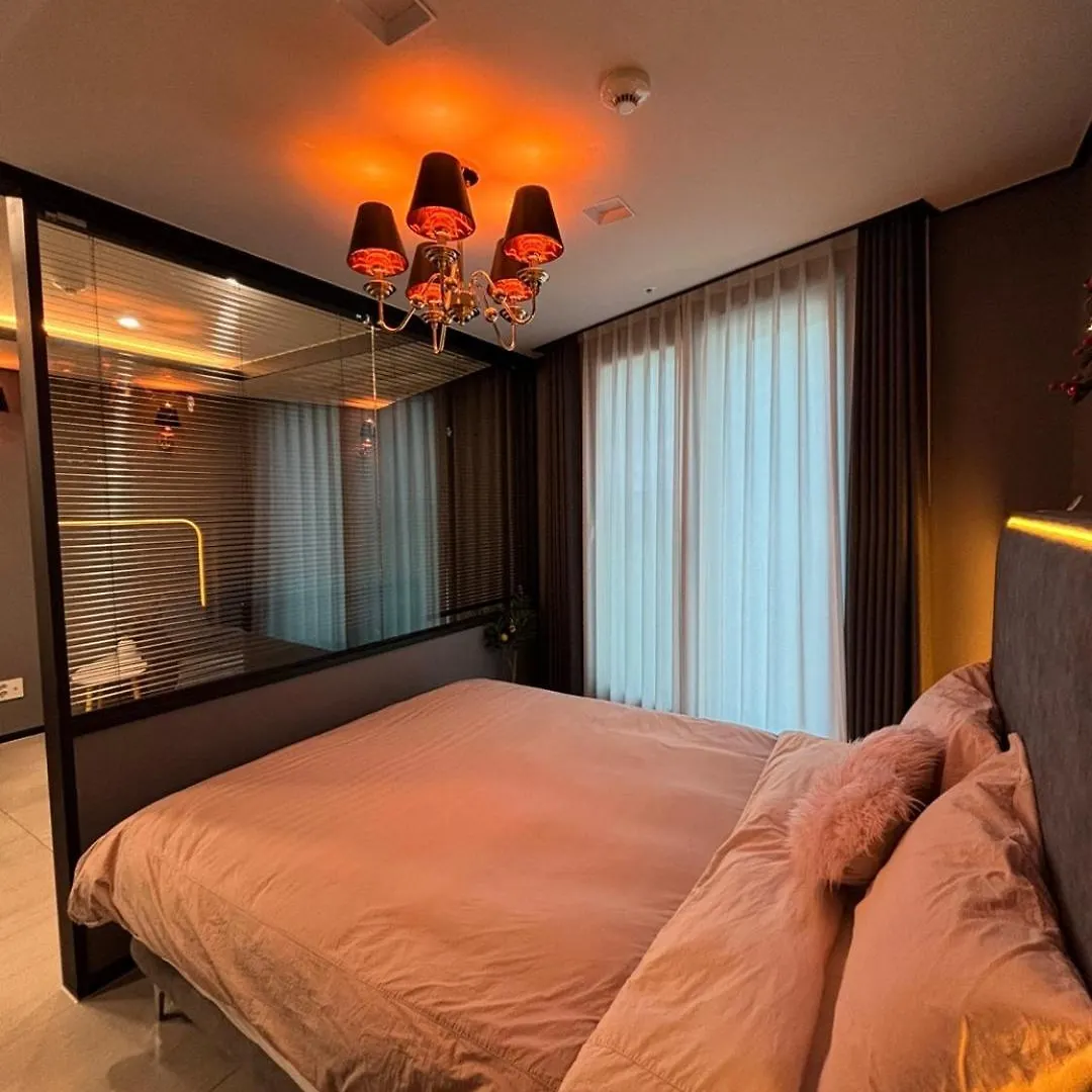 1 Minute To The Beach! Free Parking! Sauna And Gym Busan 0*,